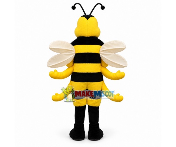 Intellectual Bee Mascot Costume 