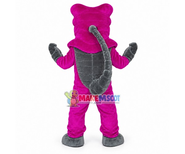 Purple Scorpion Mascot Costume Purple Scorpion Mascot Costume