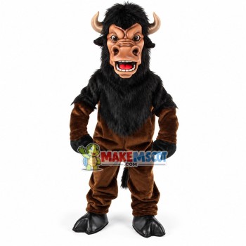 Angry Buffalo Lightweight Mascot Costume Angry Buffalo Lightweight Mascot Costume
