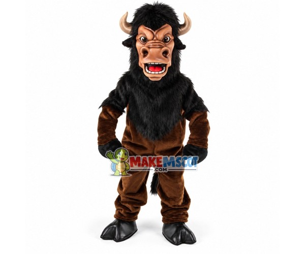 Angry Buffalo Lightweight Mascot Costume Angry Buffalo Lightweight Mascot Costume