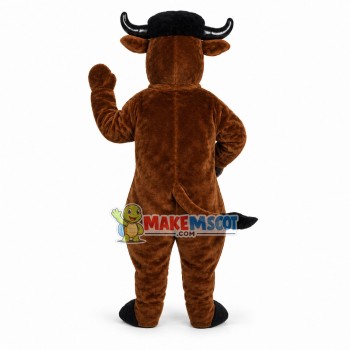 Black Bull Lightweight Mascot Costume Black Bull Lightweight Mascot Costume