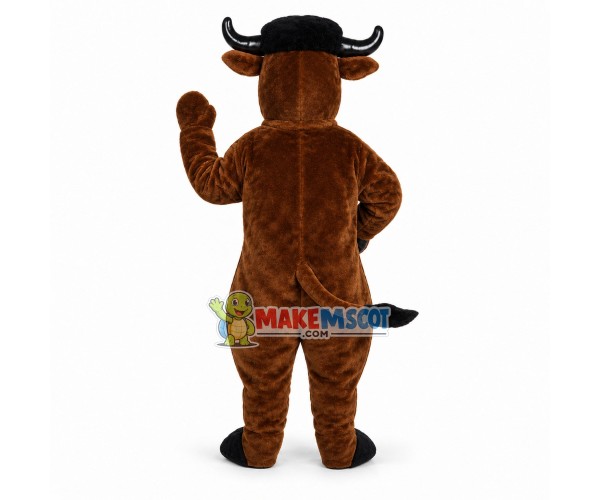 Black Bull Lightweight Mascot Costume Black Bull Lightweight Mascot Costume