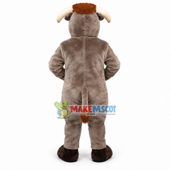 Grey Bull Lightweight Mascot Costume Grey Bull Lightweight Mascot Costume