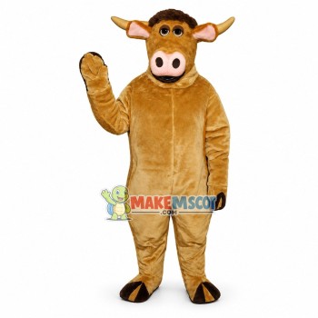 Texas Longhorn Cattle Lightweight Mascot Costume Texas Longhorn Cattle Lightweight Mascot Costume