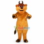Brown Bull Lightweight Mascot Costume 