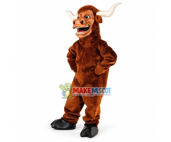 Howling Texas Longhorn Lightweight Mascot Costume Howling Texas Longhorn Lightweight Mascot Costume
