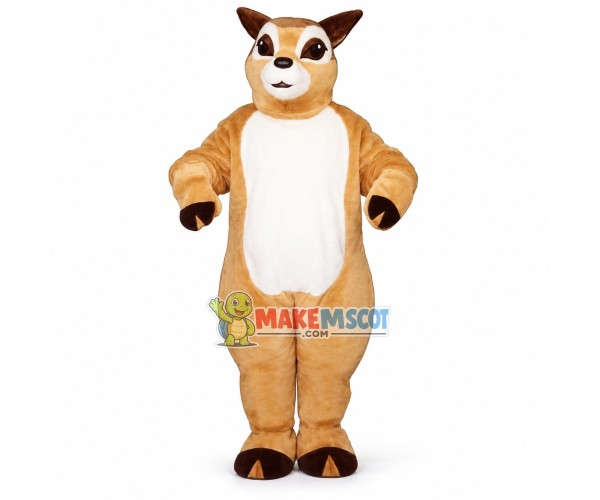 Fawn Mascot Costume Fawn Mascot Costume