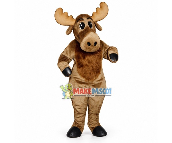 Milton Moose Lightweight Mascot Costume Milton Moose Lightweight Mascot Costume