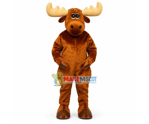 Sleepy Moose Lightweight Mascot Costume Sleepy Moose Lightweight Mascot Costume