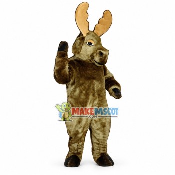 Brown Moose Lightweight Mascot Costume Brown Moose Lightweight Mascot Costume