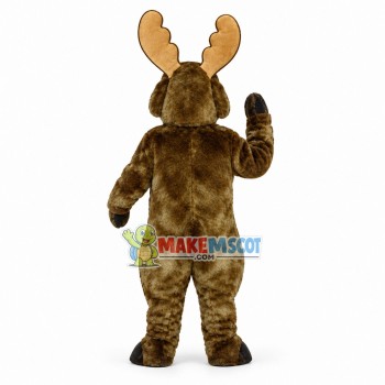 Brown Moose Lightweight Mascot Costume Brown Moose Lightweight Mascot Costume