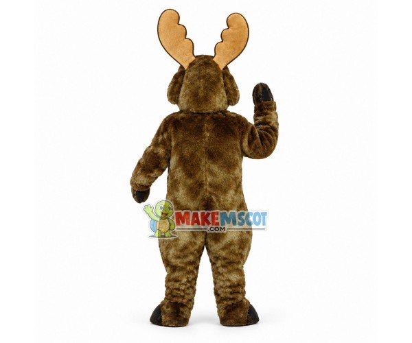 Brown Moose Lightweight Mascot Costume Brown Moose Lightweight Mascot Costume