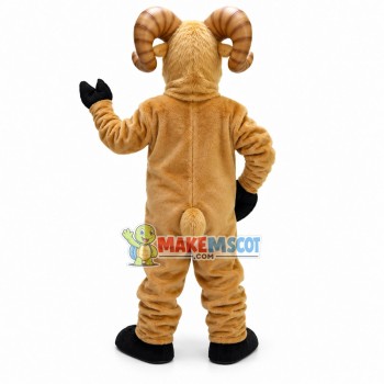 Confident Ram Animal Lightweight Mascot Costume Confident Ram Animal Lightweight Mascot Costume