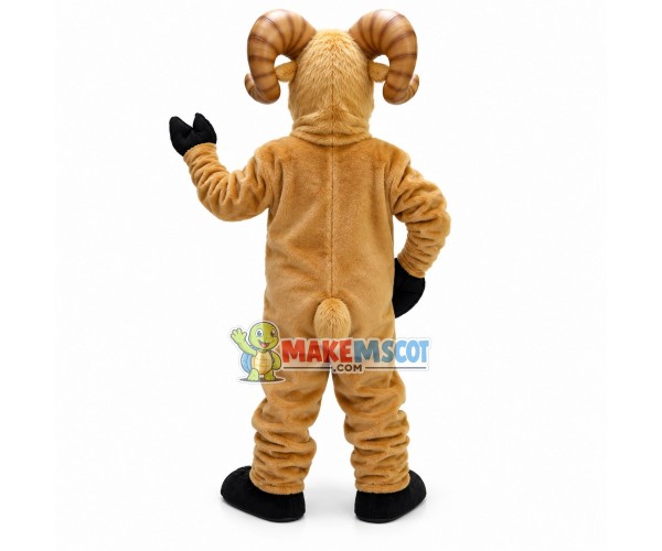 Confident Ram Animal Lightweight Mascot Costume Confident Ram Animal Lightweight Mascot Costume