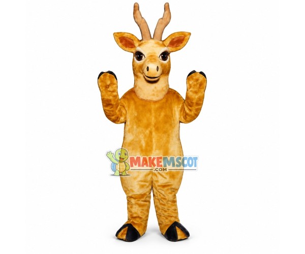 Golden Deer Lightweight Mascot Costume Golden Deer Lightweight Mascot Costume