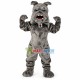 Power Gray Bully Mascot Costume Power Gray Bully Mascot Costume