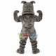 Power Gray Bully Mascot Costume Power Gray Bully Mascot Costume