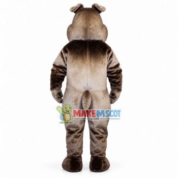 Docile Bulldog Mascot Costume 