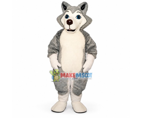 Herman Husky Mascot Adult Costume 