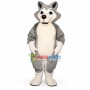 Herman Husky Mascot Adult Costume 