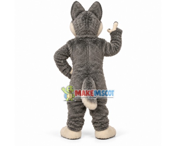 Siberian Husky Mascot Adult Costume Siberian Husky Mascot Adult Costume