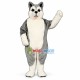 Lovely Grey Husky Mascot Adult Costume Lovely Grey Husky Mascot Adult Costume