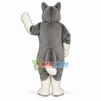 Lovely Grey Husky Mascot Adult Costume Lovely Grey Husky Mascot Adult Costume
