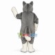 Lovely Grey Husky Mascot Adult Costume Lovely Grey Husky Mascot Adult Costume