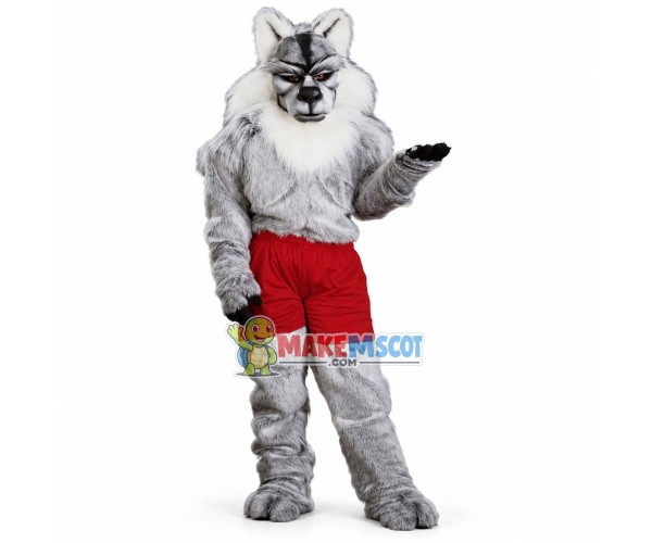 Pro-Line Husky Mascot Adult Costume Pro-Line Husky Mascot Adult Costume
