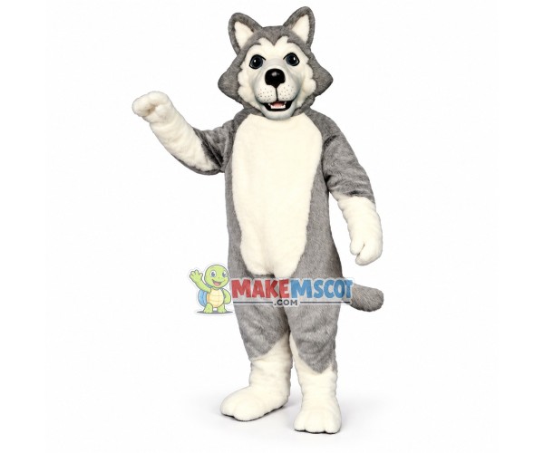 Wolf Dog Mascot Adult Costume Wolf Dog Mascot Adult Costume