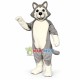 Wolf Dog Mascot Adult Costume Wolf Dog Mascot Adult Costume