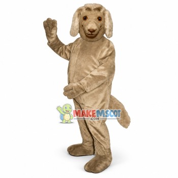 Afghan Hound Mascot Adult Costume Afghan Hound Mascot Adult Costume