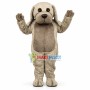 Grey Dog Mascot Adult Costume 