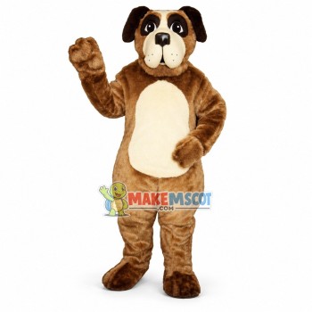 St Bernard Dog Mascot Adult Costume 