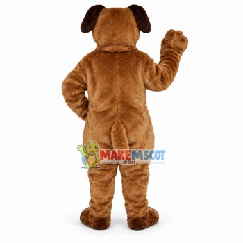 St Bernard Dog Mascot Adult Costume 