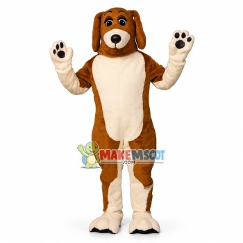 Bossy Beagle Mascot Adult Costume Bossy Beagle Mascot Adult Costume