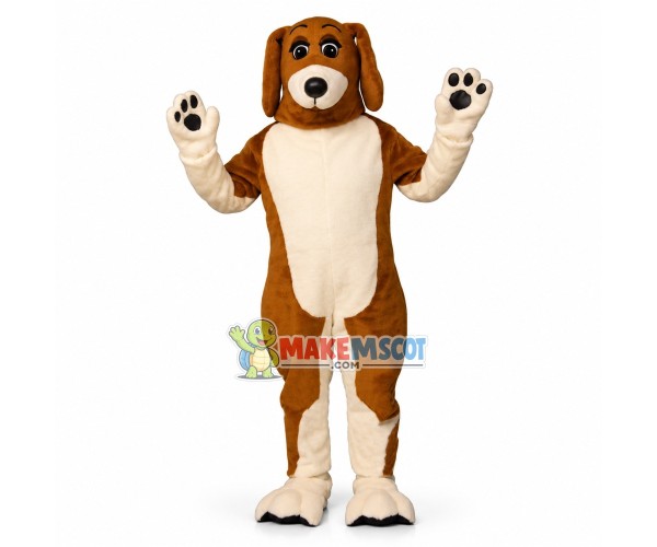 Bossy Beagle Mascot Adult Costume Bossy Beagle Mascot Adult Costume