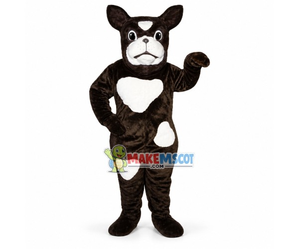 American Boxer Dog Mascot Adult Costume American Boxer Dog Mascot Adult Costume