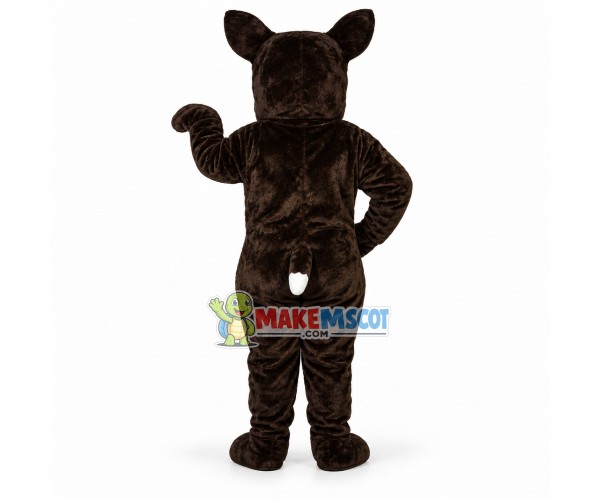 American Boxer Dog Mascot Adult Costume American Boxer Dog Mascot Adult Costume
