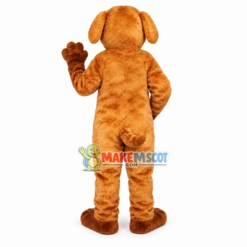 Golden Retriever Mascot Adult Costume 