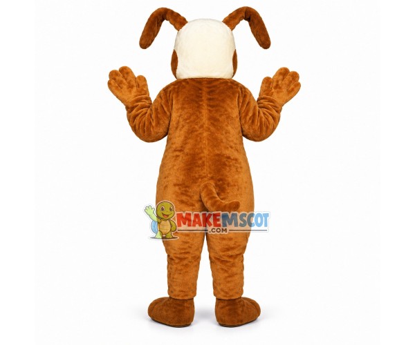 Adorable Digger Dog Mascot Adult Costume Adorable Digger Dog Mascot Adult Costume