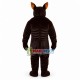 Power Doberman Pinscher Mascot Adult Costume 