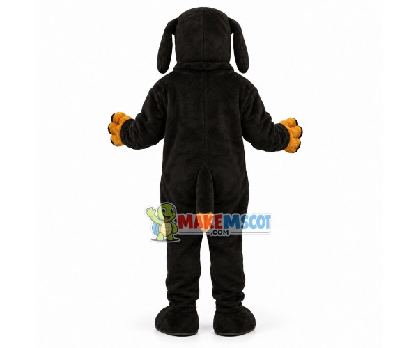 Dobie Puppy Mascot Adult Costume Dobie Puppy Mascot Adult Costume