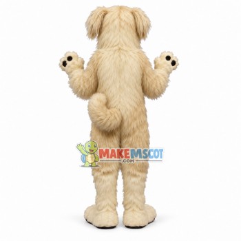 Fluffy Dog Mascot Adult Costume 