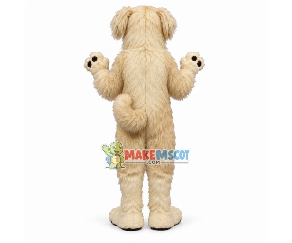 Fluffy Dog Mascot Adult Costume Fluffy Dog Mascot Adult Costume