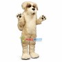 Fluffy Dog Mascot Adult Costume 