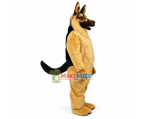 2nd Version Of German Shepard Dog Mascot Costume 2nd Version Of German Shepard Dog Mascot Costume