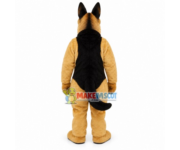 2nd Version Of German Shepard Dog Mascot Costume 2nd Version Of German Shepard Dog Mascot Costume