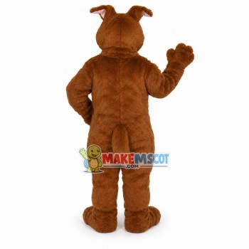 Brown Dog Mascot Costume Brown Dog Mascot Costume