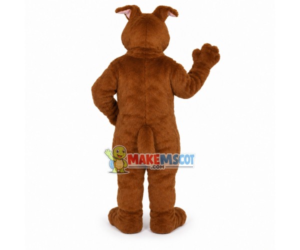 Brown Dog Mascot Costume Brown Dog Mascot Costume
